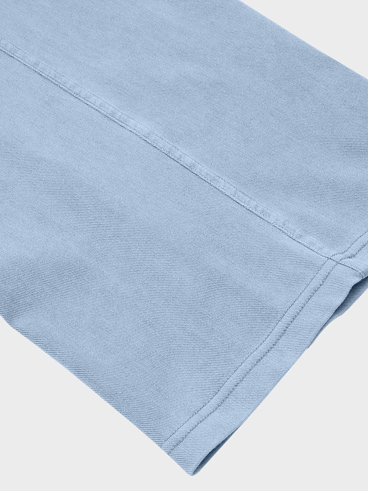 Mid Rise Pockets Straight Leg Casual Cargo Jeans