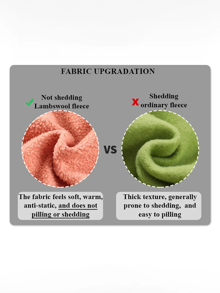 Women Cotton Oversized Sweatshirts Autumn Thick Warm Fleece Loose Solid Pullover Hoodies