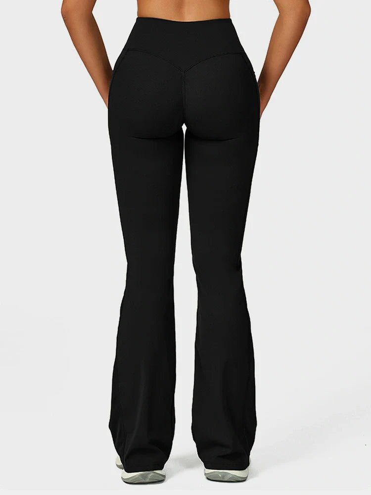 MAGIC CURVE High-Waist Flare Lounge Pants