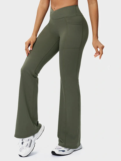 MAGIC CURVE High-Waist Flare Lounge Pants