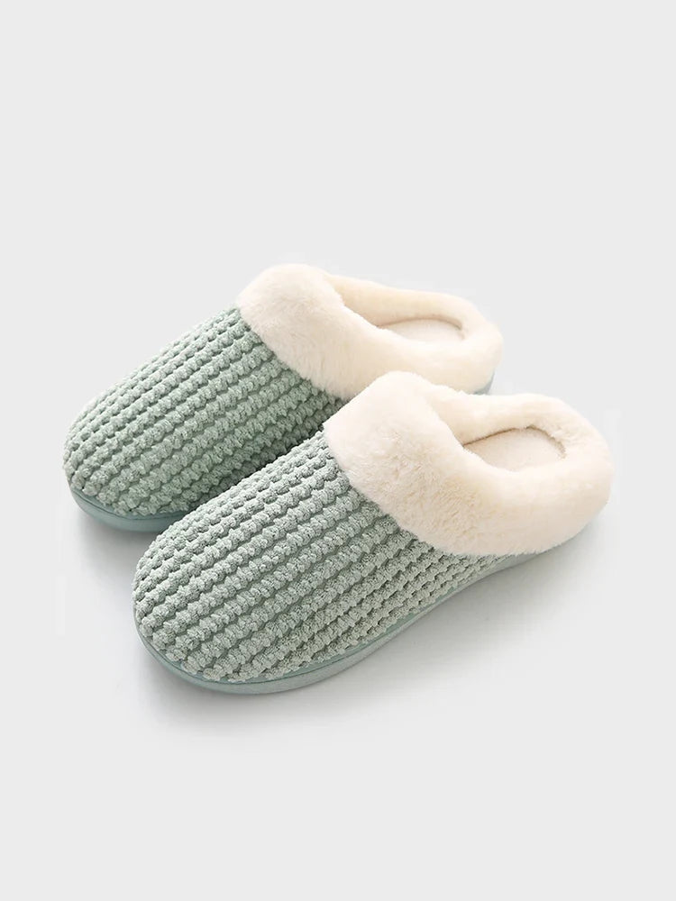 MAGIC CURVE Unisex Warm Plush Slippers