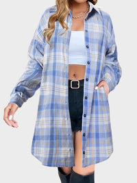 Blue & White Plaid