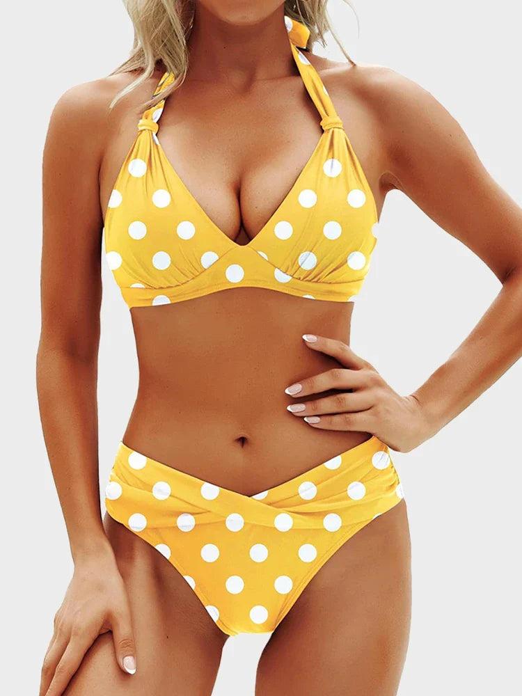 Women’s Push-Up Halter Bikini Set