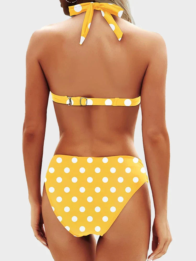 Women’s Push-Up Halter Bikini Set