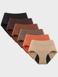 5-Pack（Black+ Nude+ Taupe+ Burgundy+ Brown）