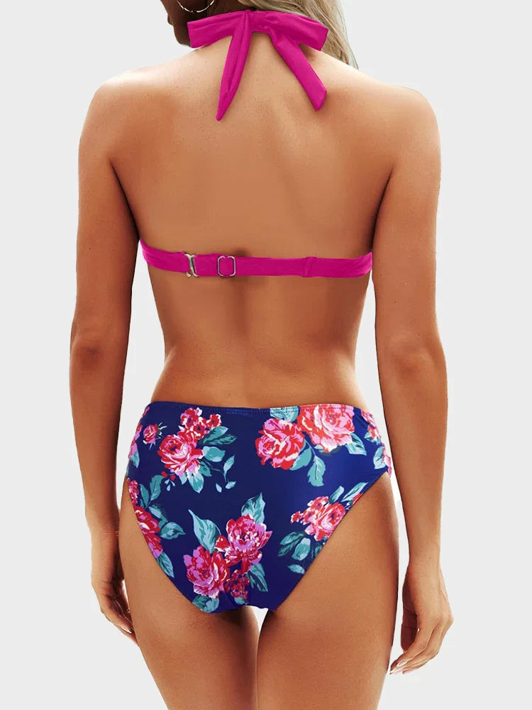 Women’s Push-Up Halter Bikini Set
