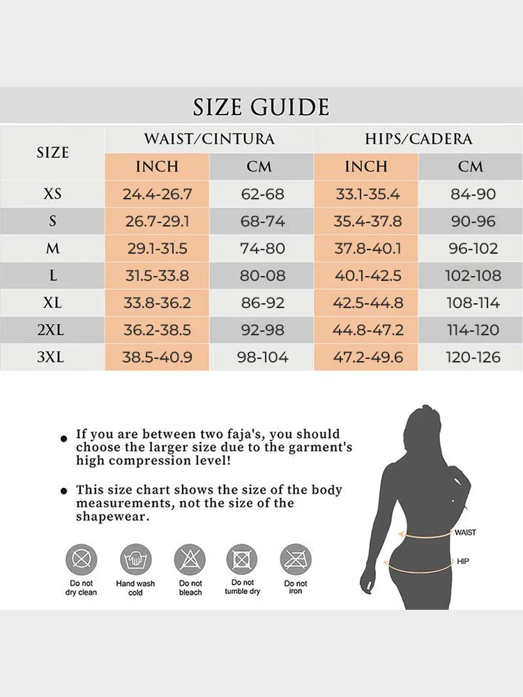 Women’s Tummy Control Full Body Shapewear with Butt Lift & Zipper Crotch