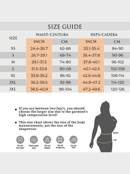 Women’s Tummy Control Full Body Shapewear with Butt Lift & Zipper Crotch