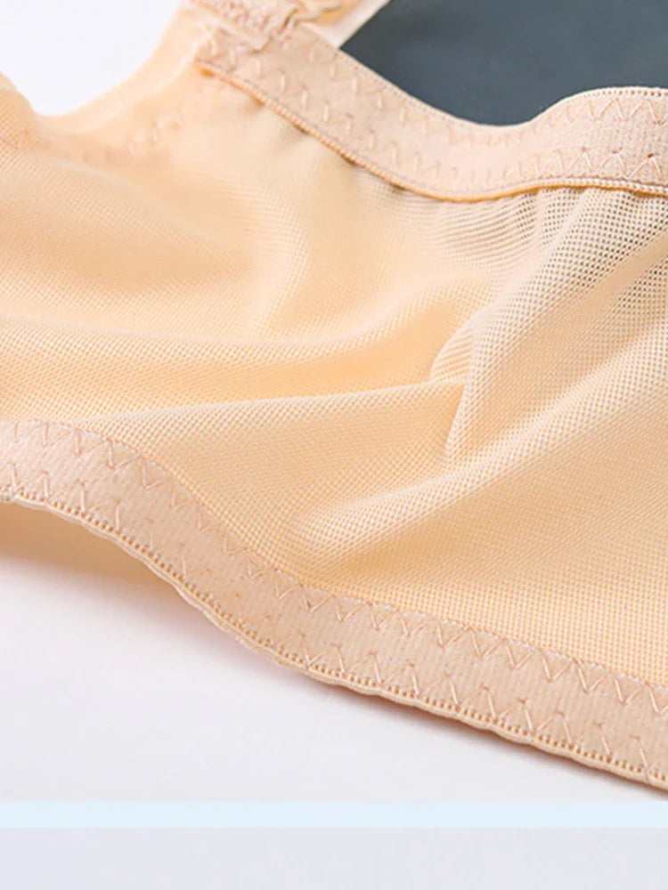 Floral Lace Plus Size Underwire Unlined Unpadded Minimizer Full Coverage Bra